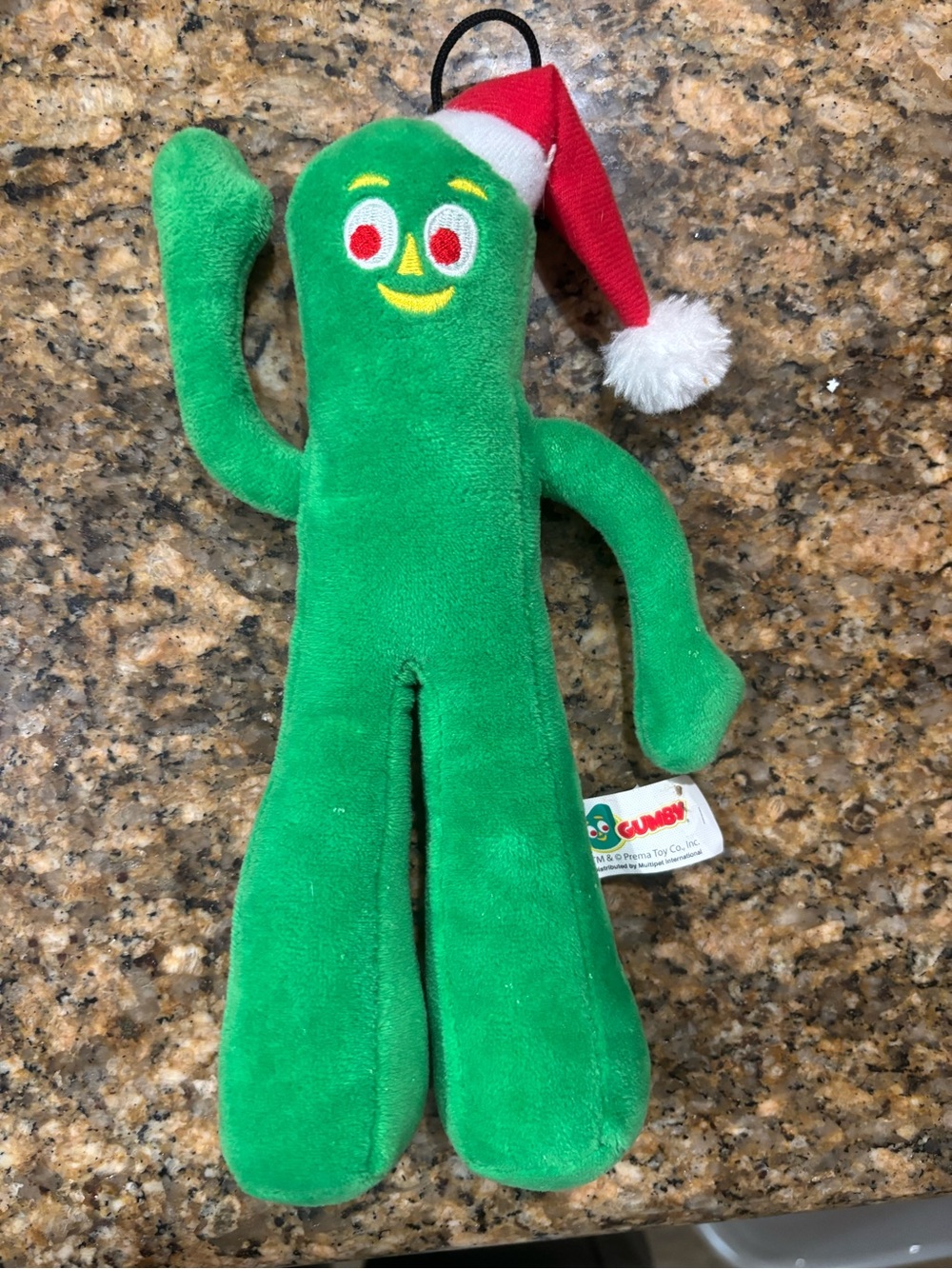 Vintage Gumby Plush Holiday Buddy